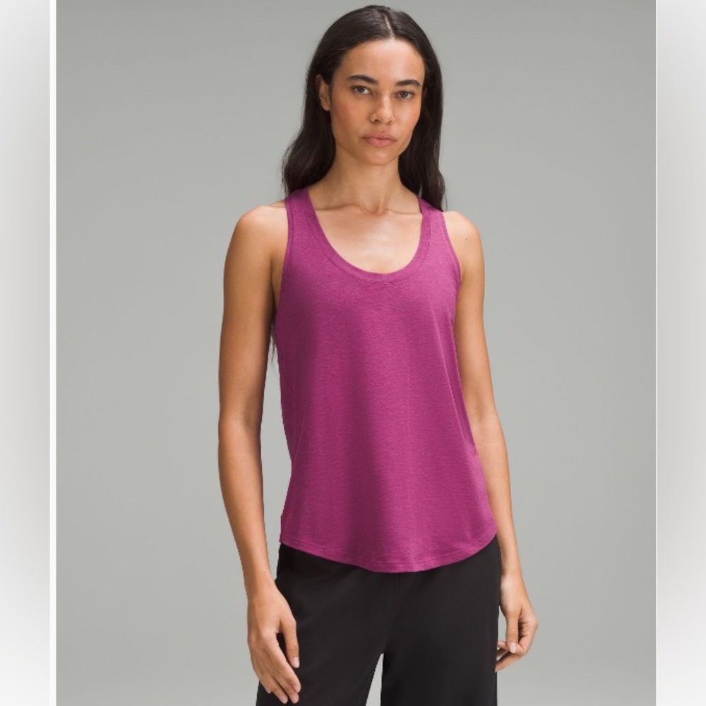Lululemon Racer Back Pink Tank